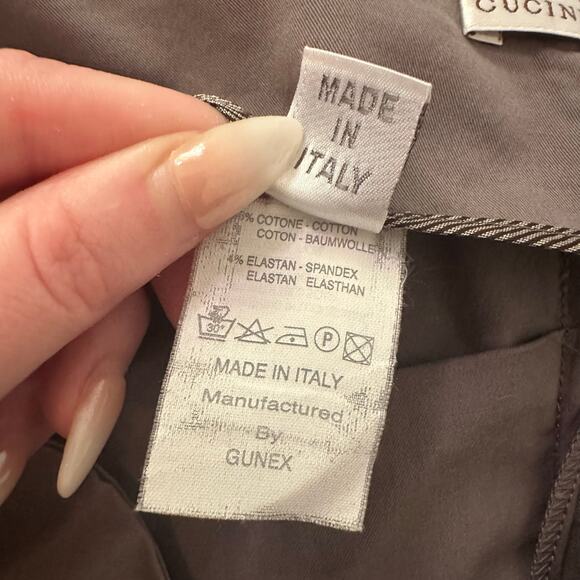 Brunello Cucinelli gray pencil skirt size 8 - Picture 6 of 8
